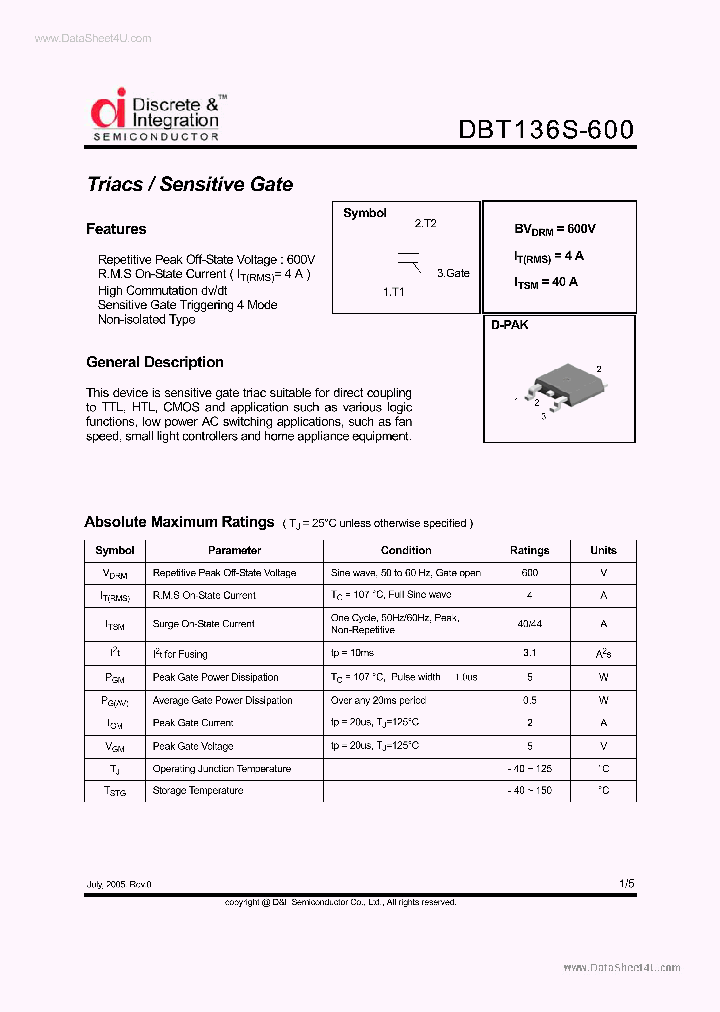 DBT136S-600_4904152.PDF Datasheet