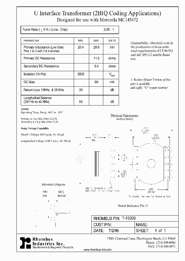 T-13209_4921212.PDF Datasheet