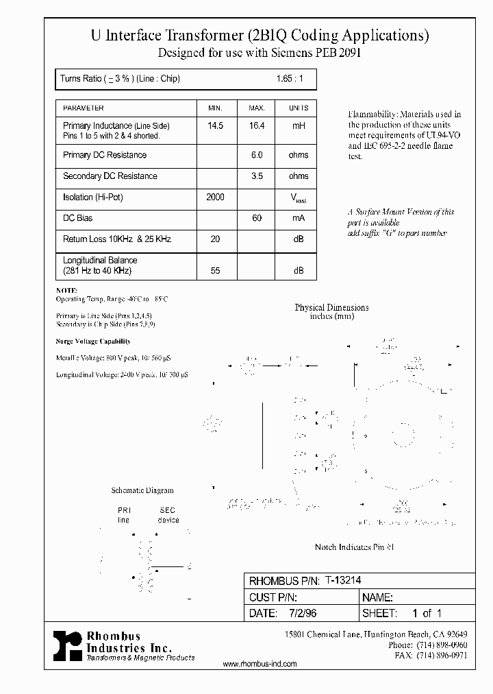 T-13214_4921222.PDF Datasheet