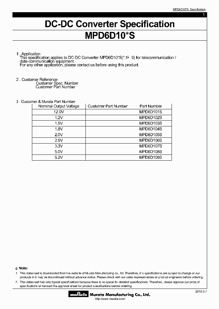 MPD6D104S_4920833.PDF Datasheet