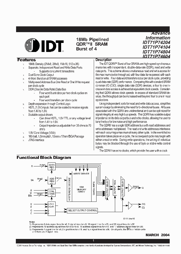 IDT71P74104S167BQ_4920830.PDF Datasheet