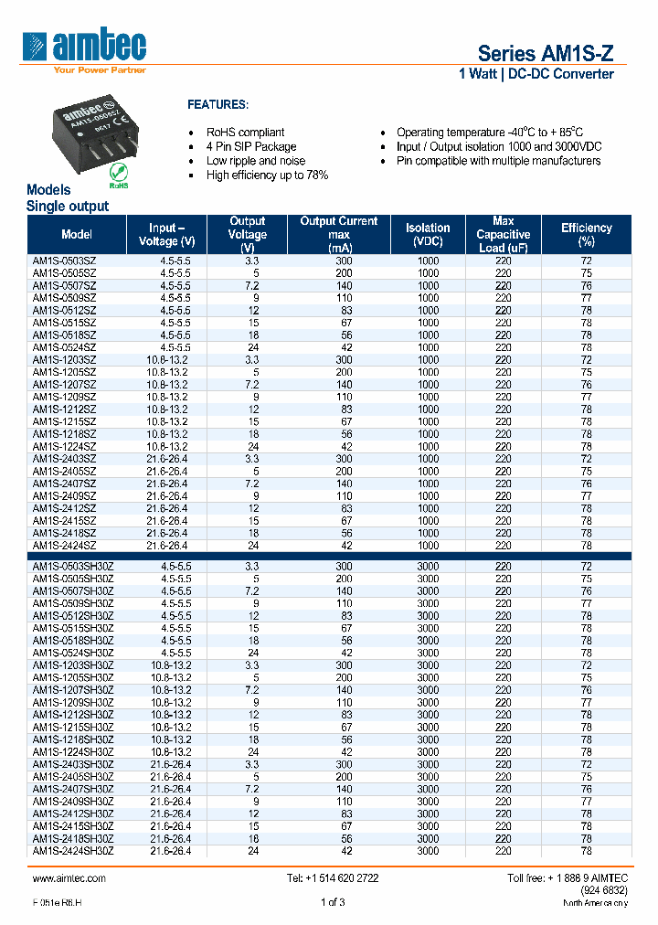 AM1S-1209SZ_4927628.PDF Datasheet