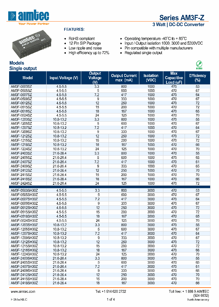 AM3F-1218SH52Z_4928136.PDF Datasheet