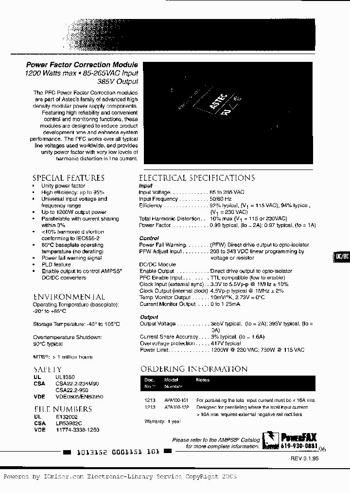 APA100-101_4924520.PDF Datasheet