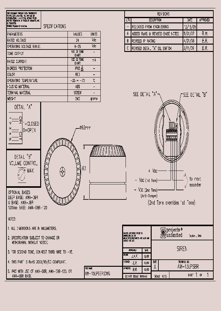 AW-15LPSBR_4929100.PDF Datasheet