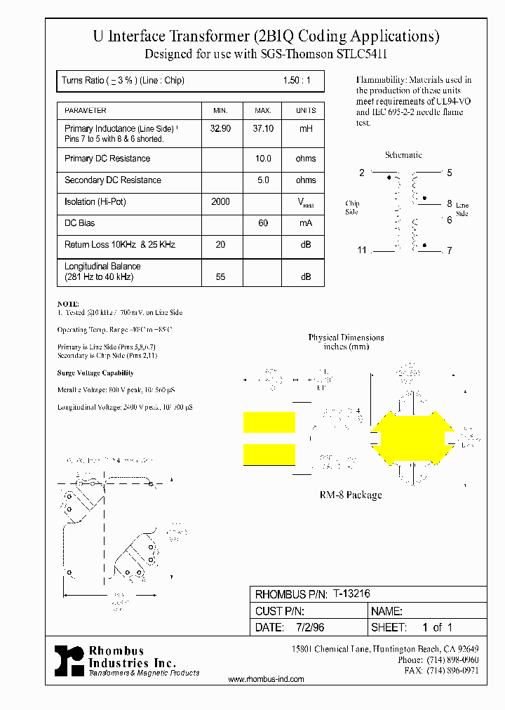 T-13216_4921228.PDF Datasheet