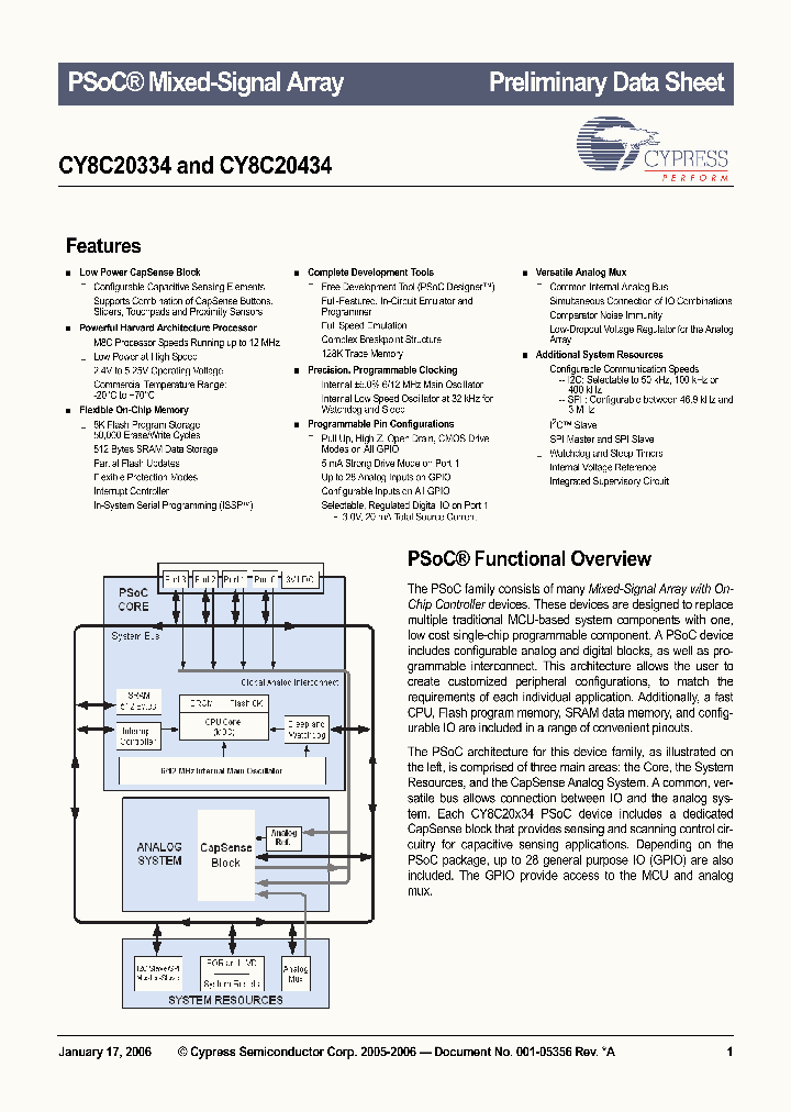 CY8C20334-12LFXC_4921974.PDF Datasheet
