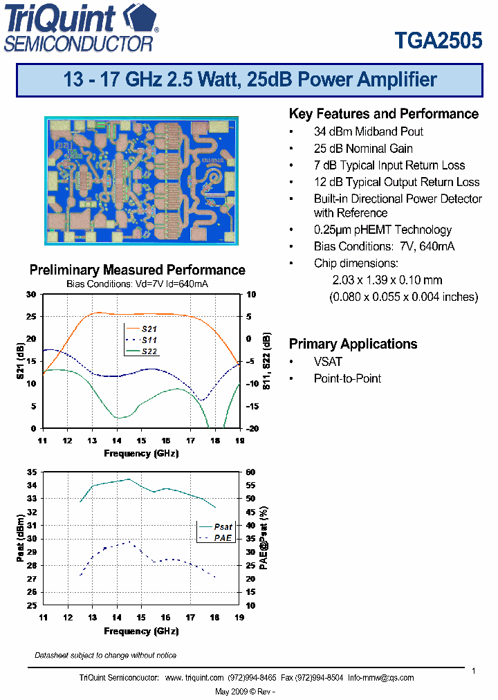 TGA2505_4929915.PDF Datasheet