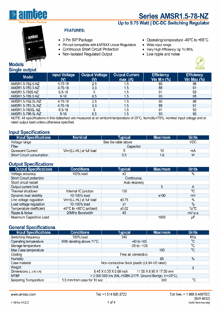 AMSR15-7833-NZ_4934072.PDF Datasheet