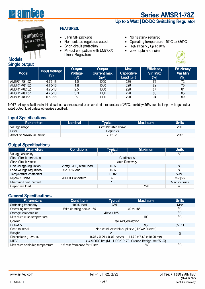 AMSR1-7833Z_4934078.PDF Datasheet