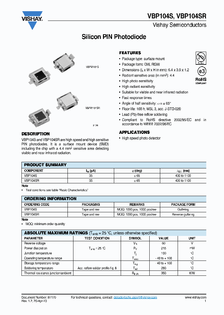 VBP104S_4932325.PDF Datasheet