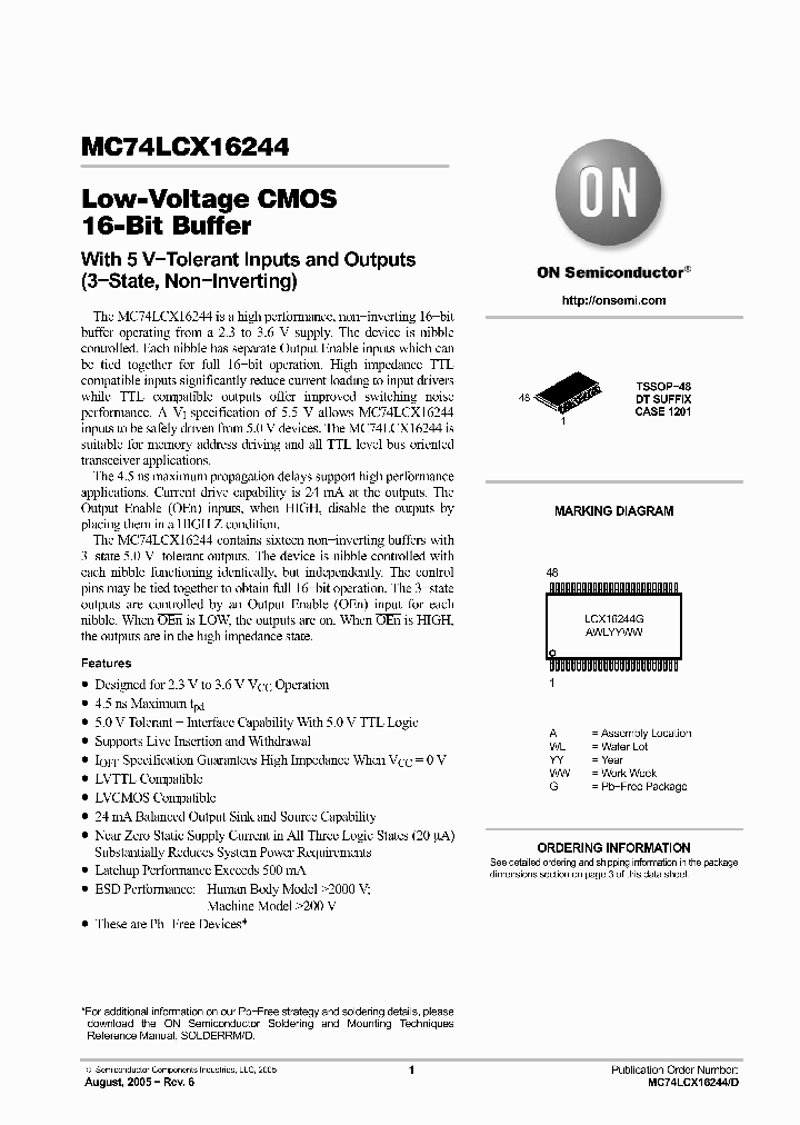 MC74LCX16244DTR2_4930776.PDF Datasheet