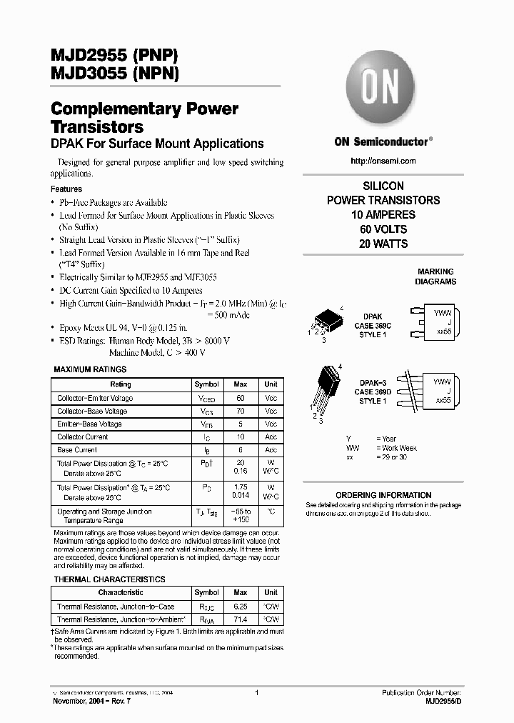 MJD2955-001_4933656.PDF Datasheet