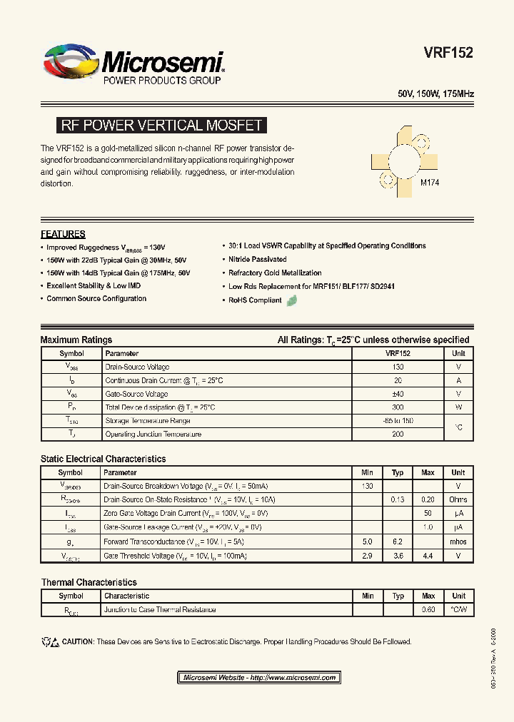 VRF152_4935112.PDF Datasheet