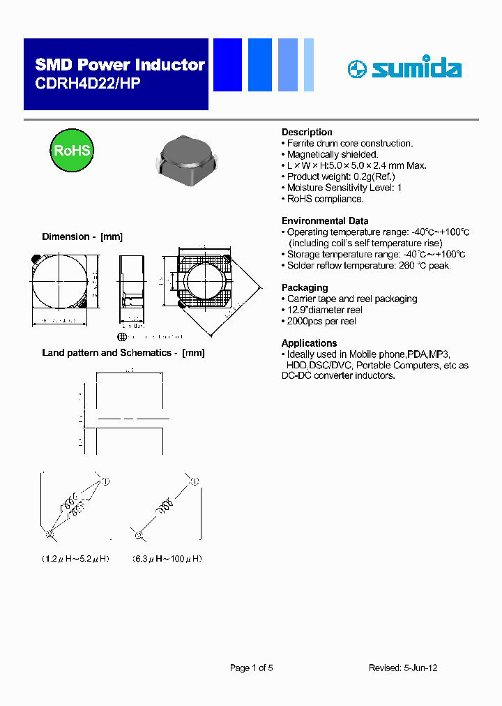 CDRH4D22HPNP-100MC_4936349.PDF Datasheet