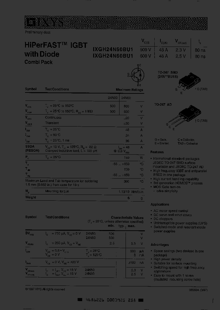 IXGH24N60BU1S_4927532.PDF Datasheet