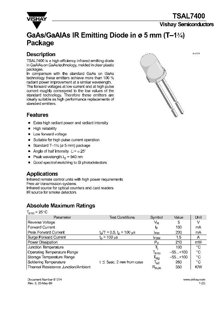 TSAL7400_4938938.PDF Datasheet