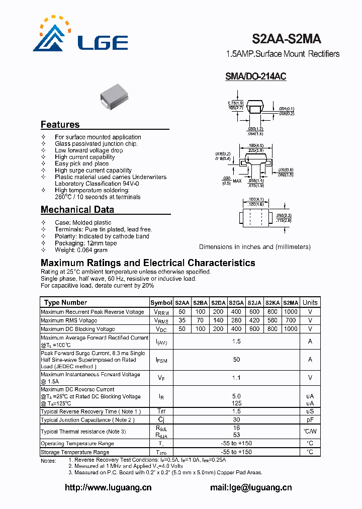 S2GA_4938107.PDF Datasheet
