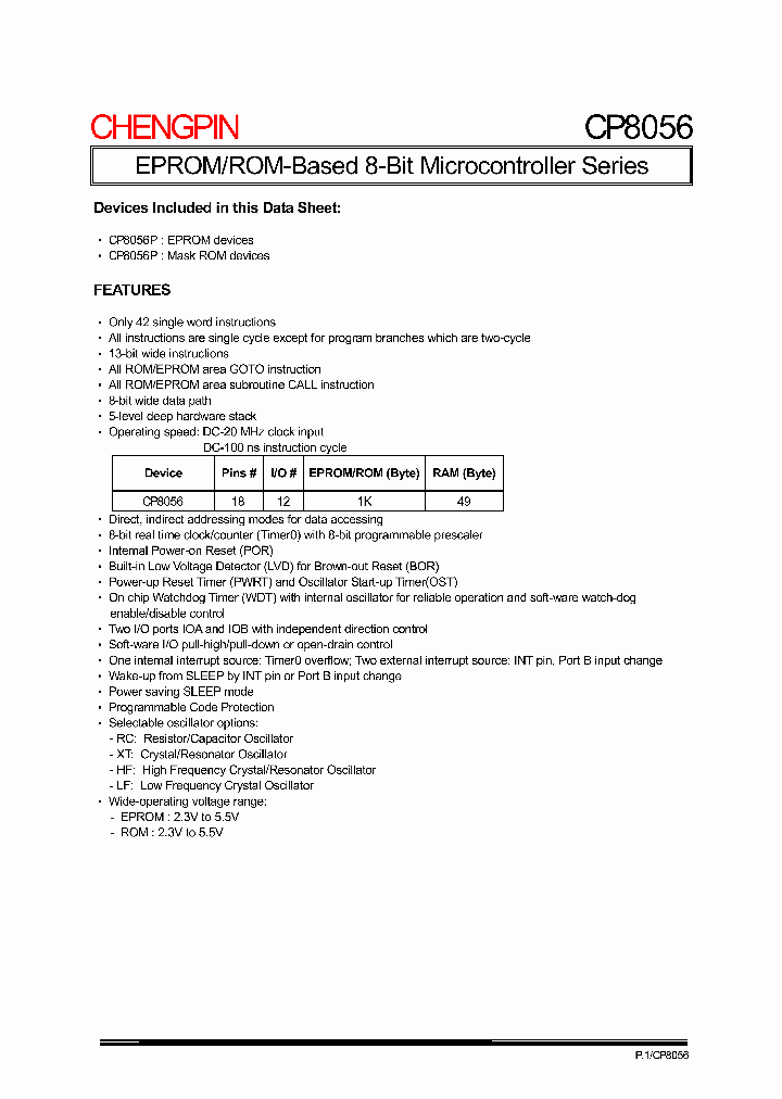 CP8056H_4943403.PDF Datasheet