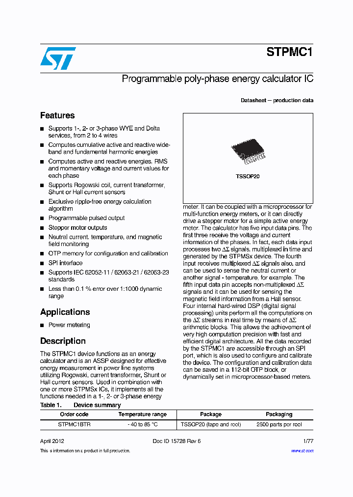 STPMC1_4947288.PDF Datasheet