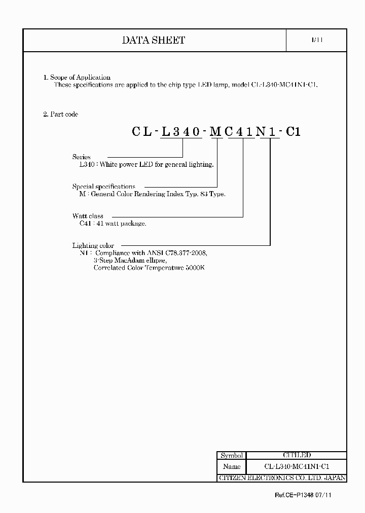 CL-L340-MC41N1-C1_4948447.PDF Datasheet