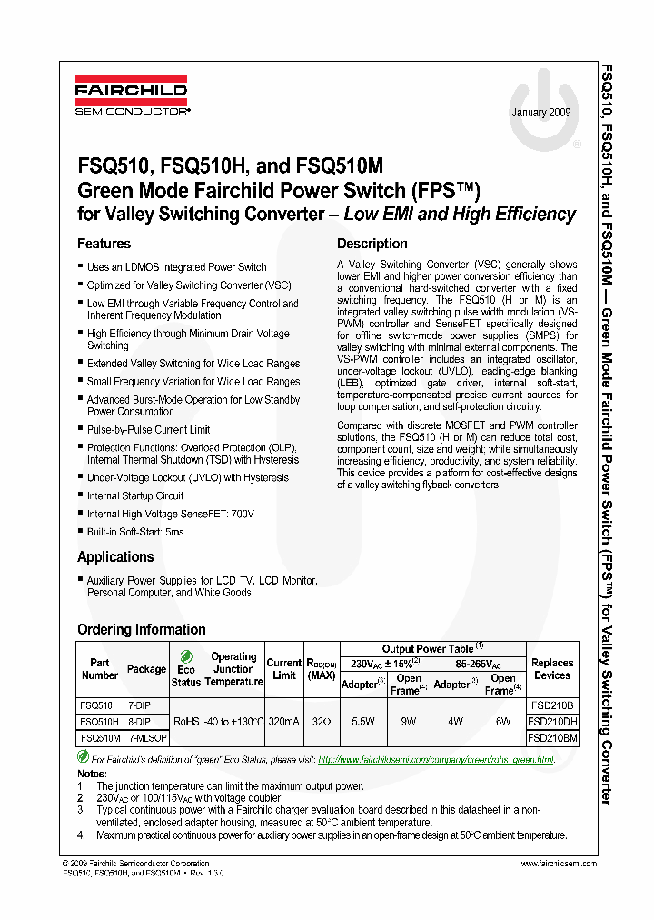 FSQ51009_4949992.PDF Datasheet
