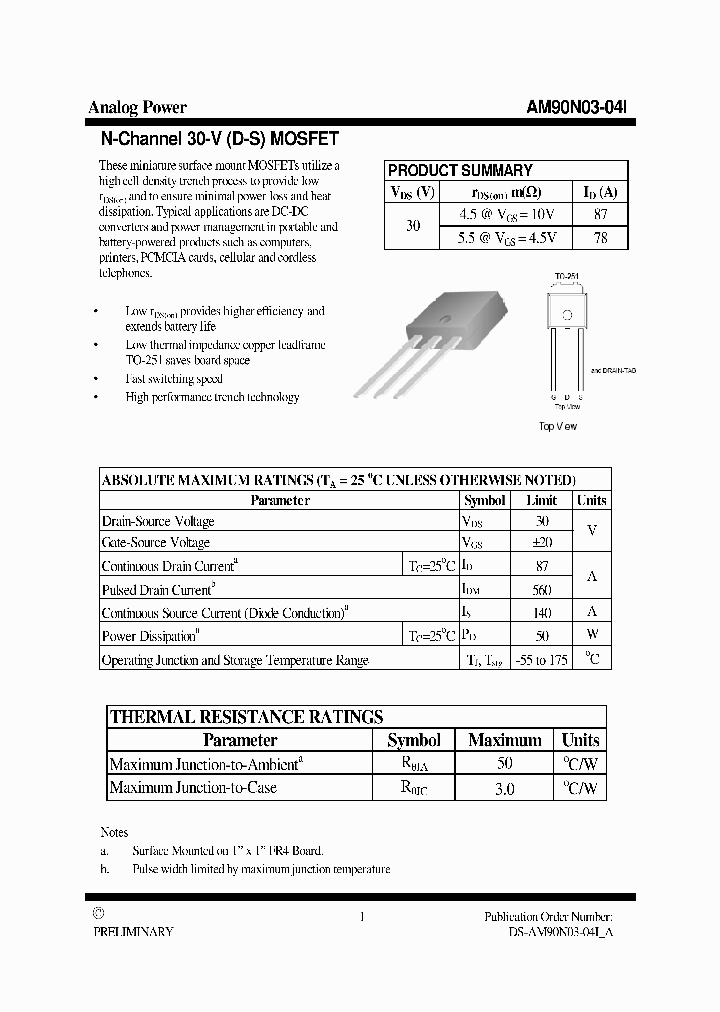 AM90N03-04I_4950319.PDF Datasheet