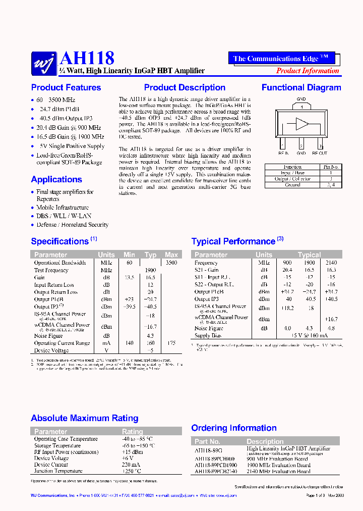AH118-89G_4950655.PDF Datasheet