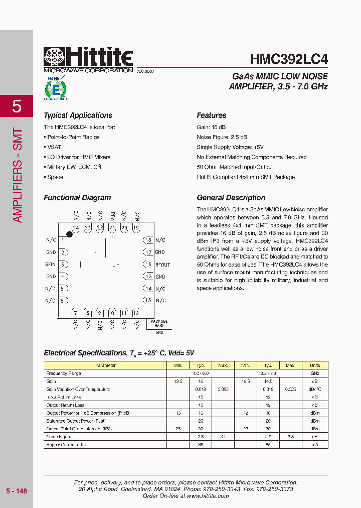 HMC392LC4_4951278.PDF Datasheet