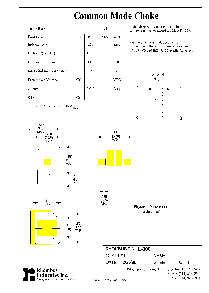 L-300_4954102.PDF Datasheet