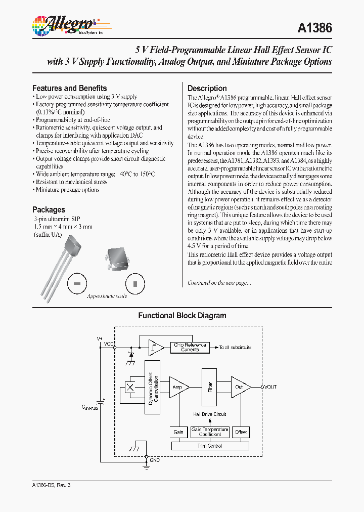 A1386_4954183.PDF Datasheet