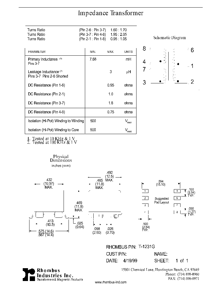 T-1231G_4955686.PDF Datasheet