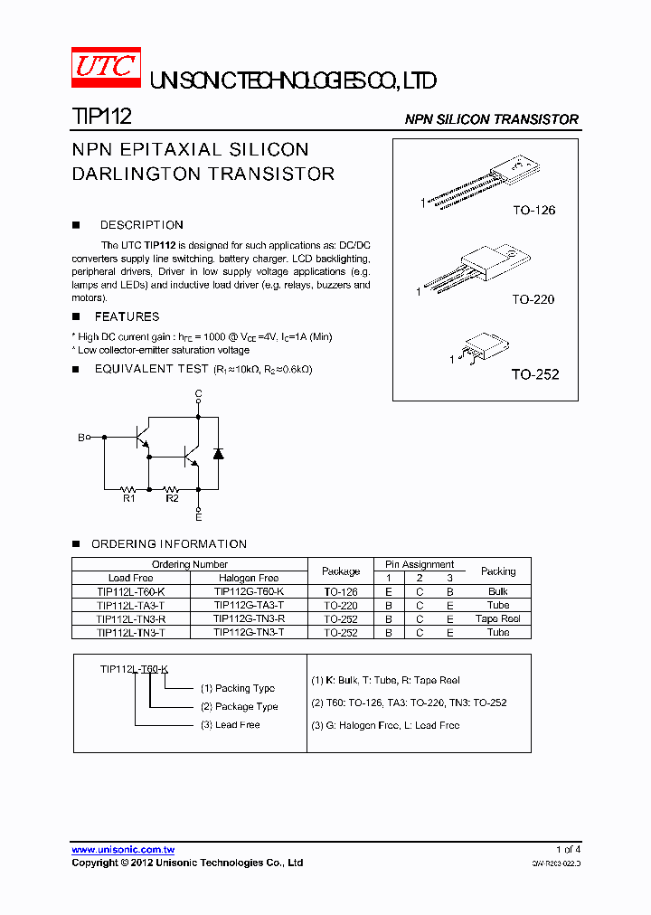 TIP112L-TN3-R_4960761.PDF Datasheet