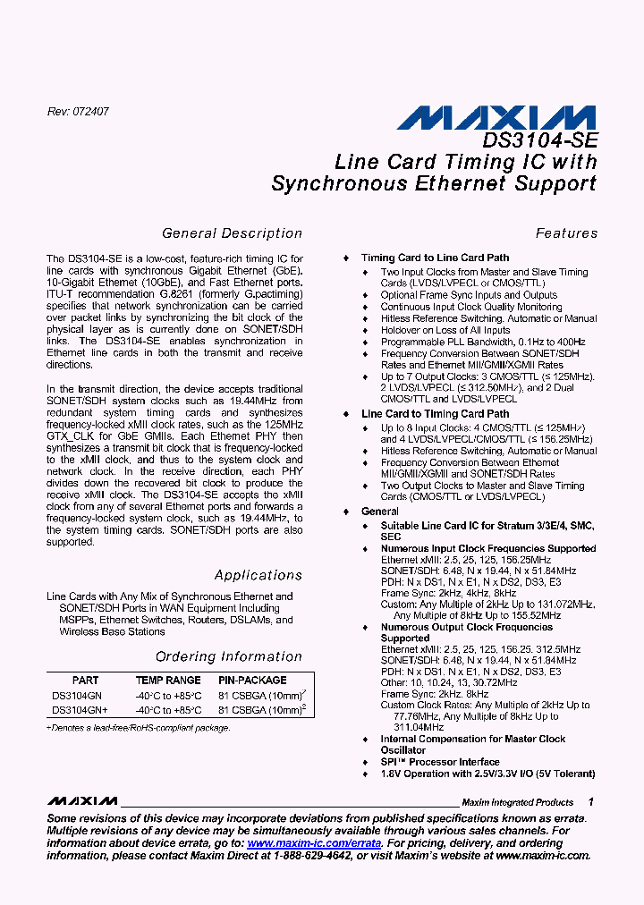 DS3104_4962670.PDF Datasheet