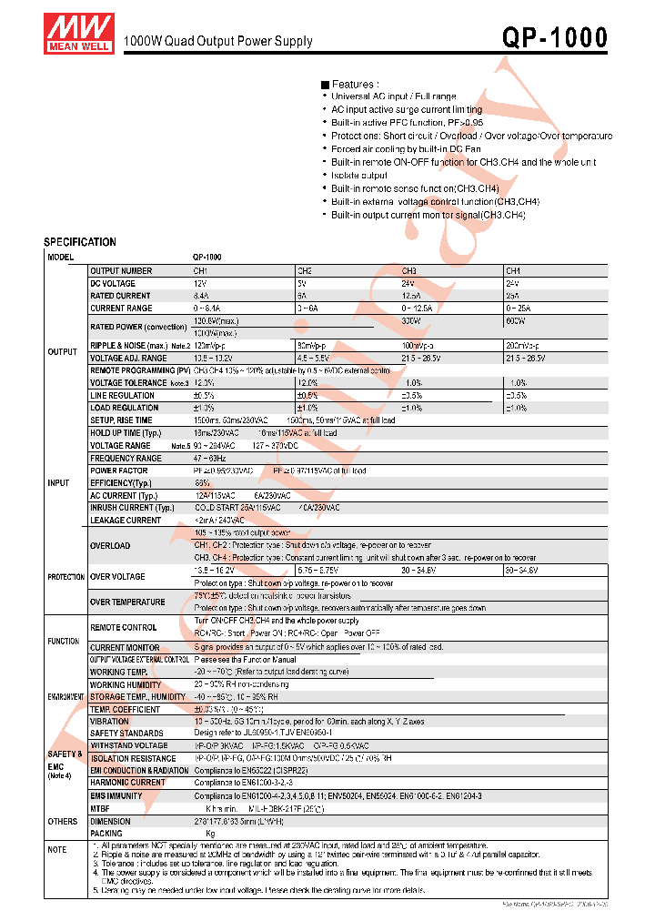 QP-100009_4963557.PDF Datasheet