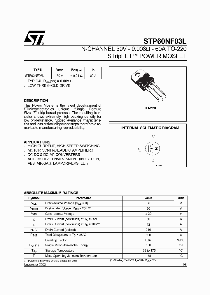 STP60NF03L_4963340.PDF Datasheet