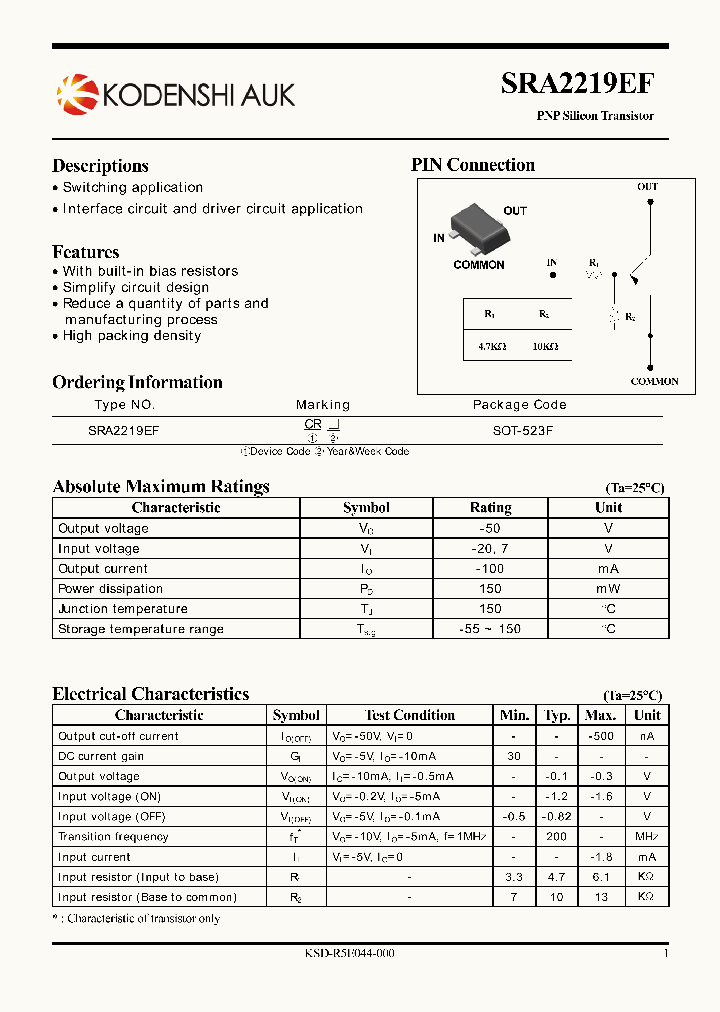 SRA2219EF_4968194.PDF Datasheet