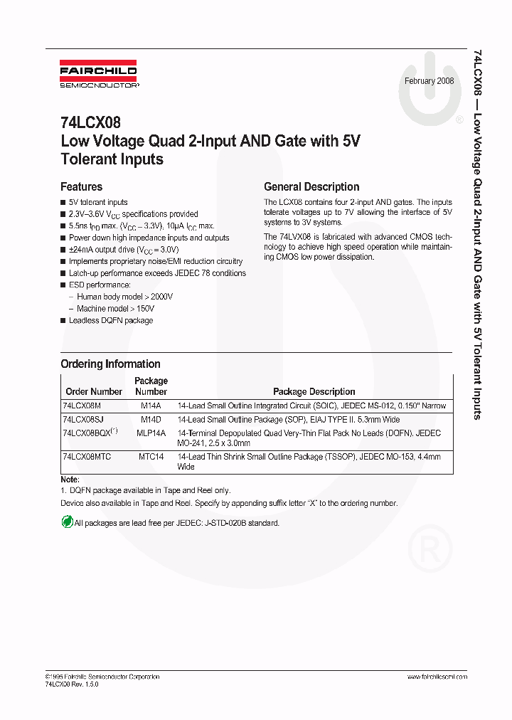 74LCX08MTC08_4964254.PDF Datasheet