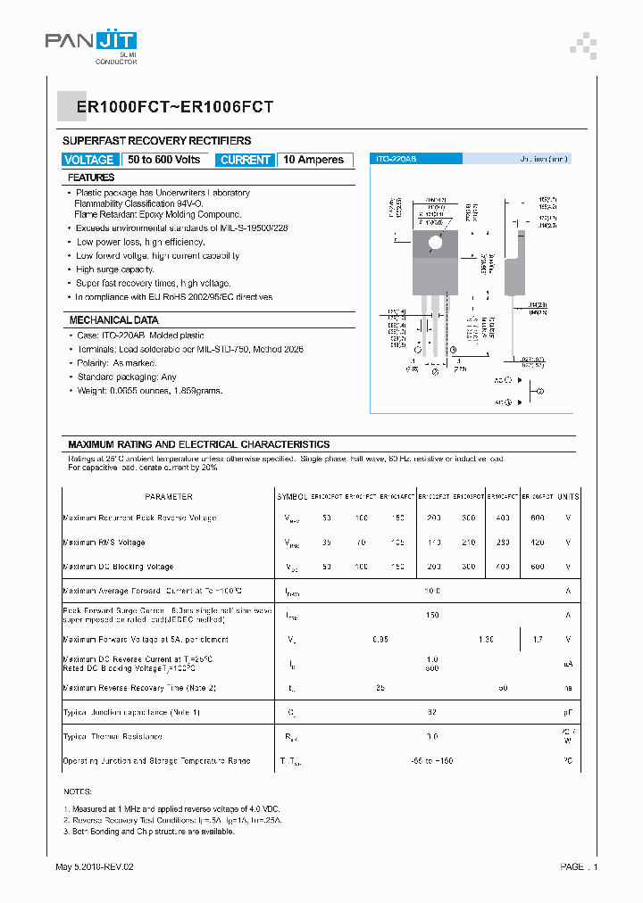 ER1001FCT_4968862.PDF Datasheet