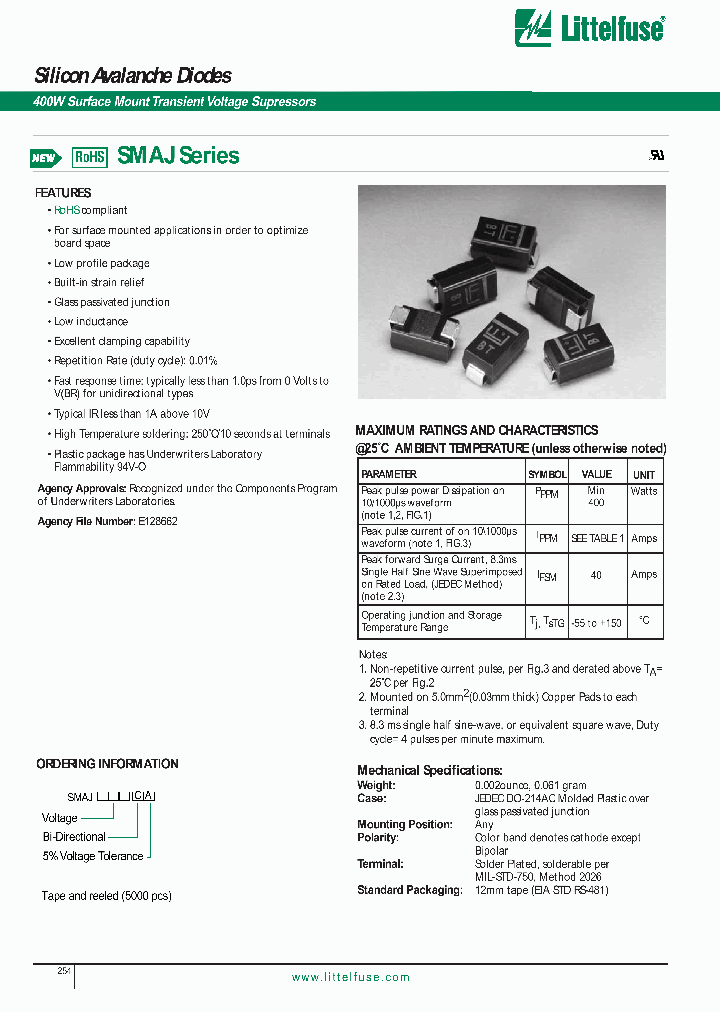 SMAJ70A_4971187.PDF Datasheet