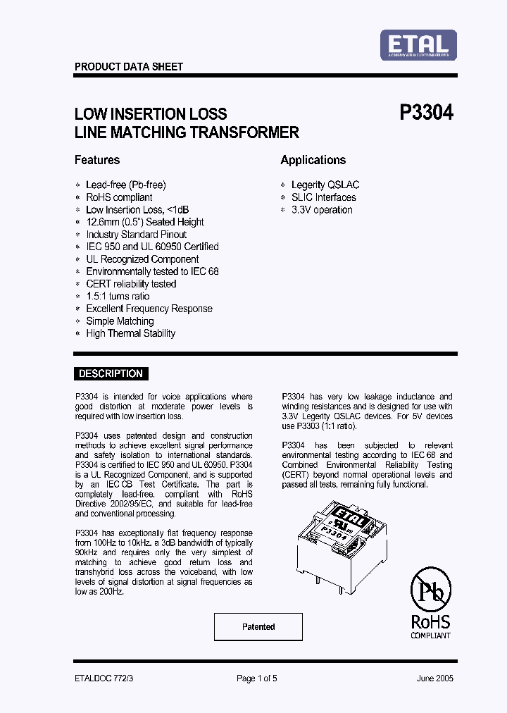 P3304_4971309.PDF Datasheet