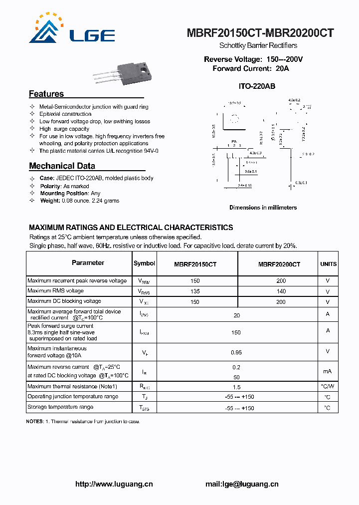 MBRF20200CT_4967607.PDF Datasheet