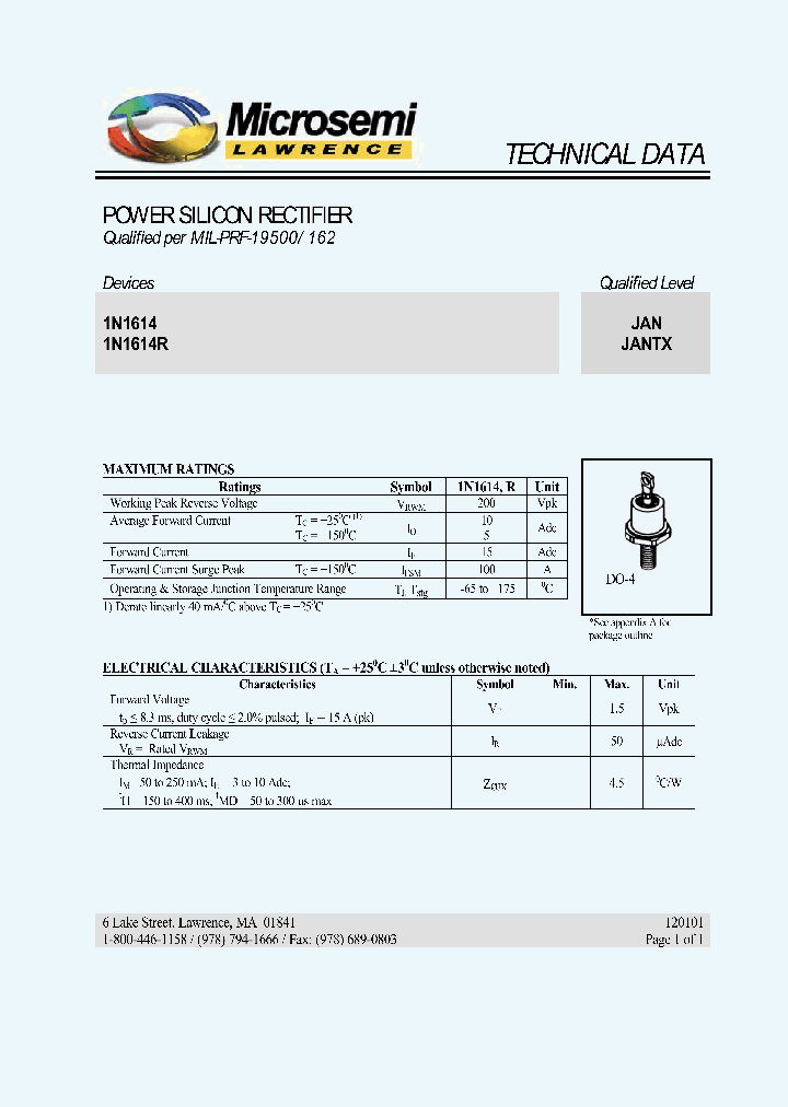 JAN1N1614_4971111.PDF Datasheet