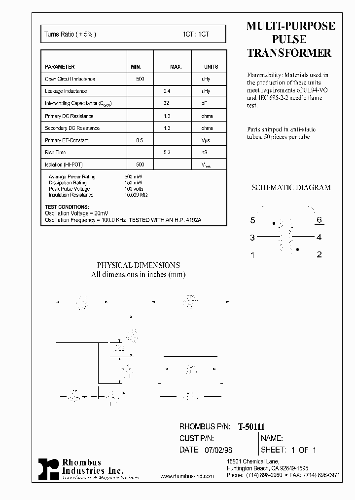 T-50111_4971588.PDF Datasheet