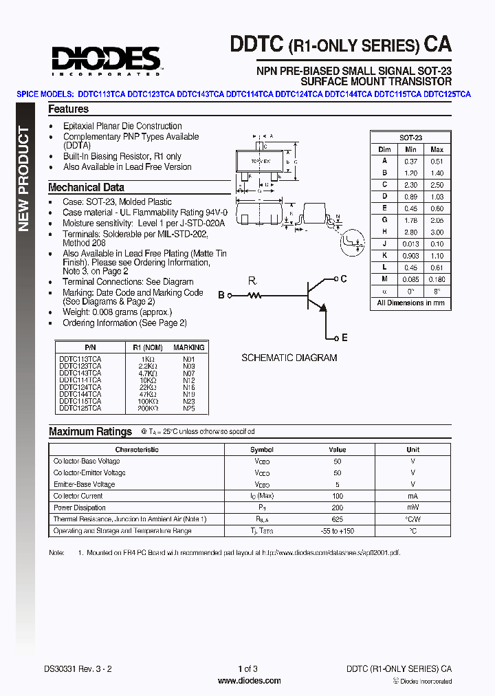 DDTC125TCA_4974973.PDF Datasheet