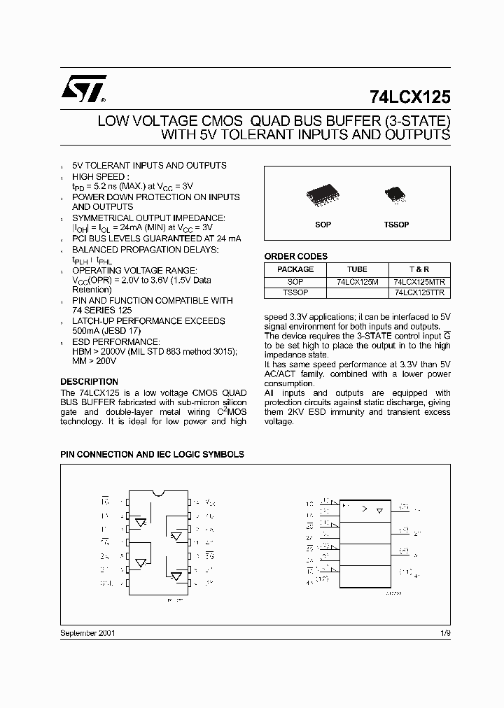 74LCX125TTR_4974963.PDF Datasheet