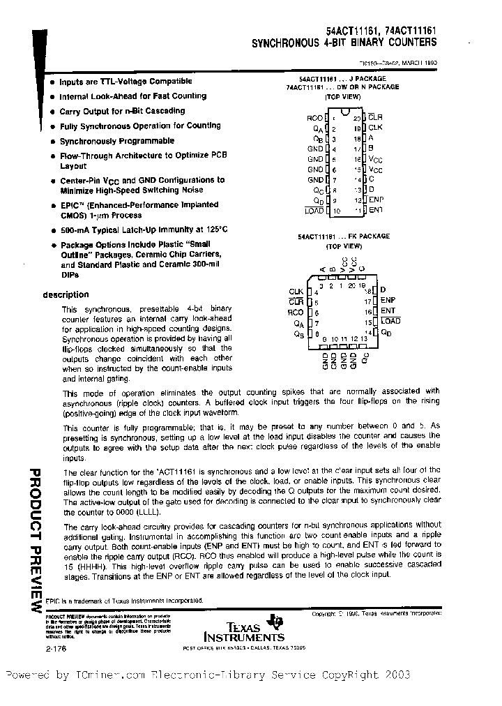 74ACT11161DW_4975293.PDF Datasheet