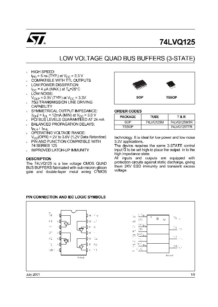 74LVQ125TTR_4974965.PDF Datasheet