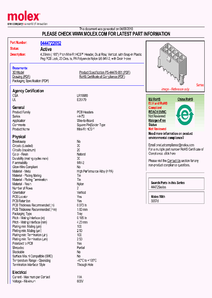 44472-2052_4980103.PDF Datasheet