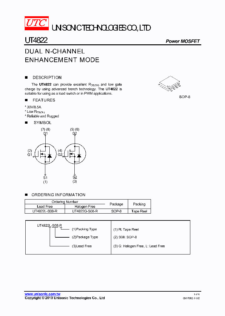 UT4822G-S08-R_4978995.PDF Datasheet